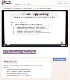 Online copywriting courses