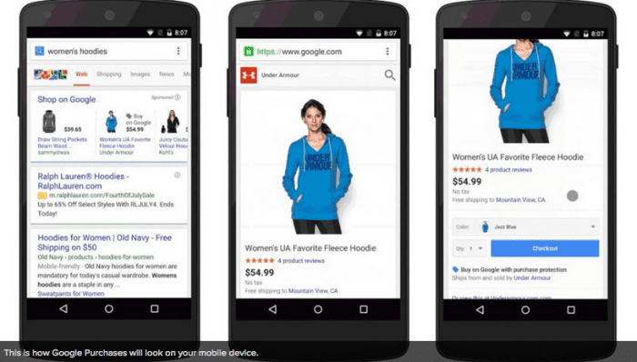 Google buy it button