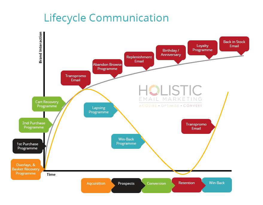 Cycle typical relationship Stages of