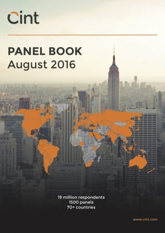 Cint Panel Book august 2016