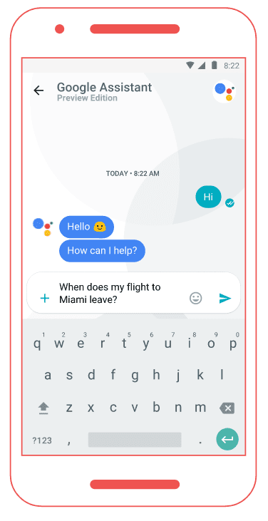 Google Allo assistant example helpful 
