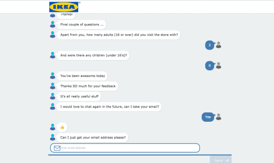 Ikea live chat