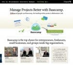 basecamp home page