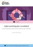 Digital Marketing Plan Spreadsheet Cover