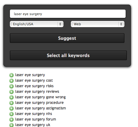 Ubersuggest For Laser