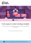 Email sequence contact strategy template