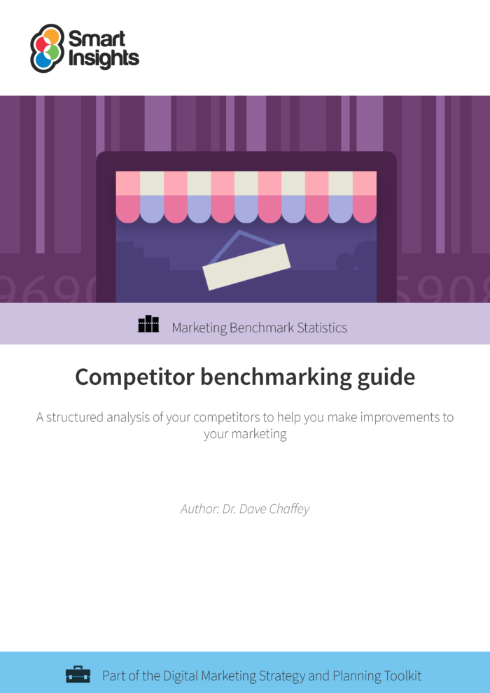 Competitor benchmarking guide and template featured image