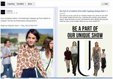 Top Shop campaign