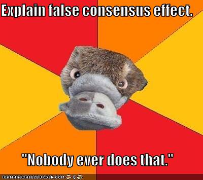 false consensus effect