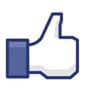 Facebook online branding thumbs up