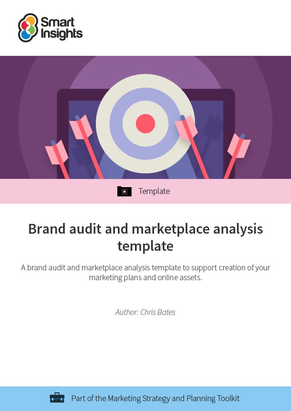 Marketing Analysis Template from www.smartinsights.com