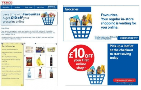 Tesco email