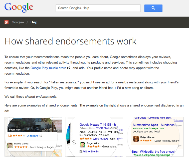 the benefits of getting google endorsements