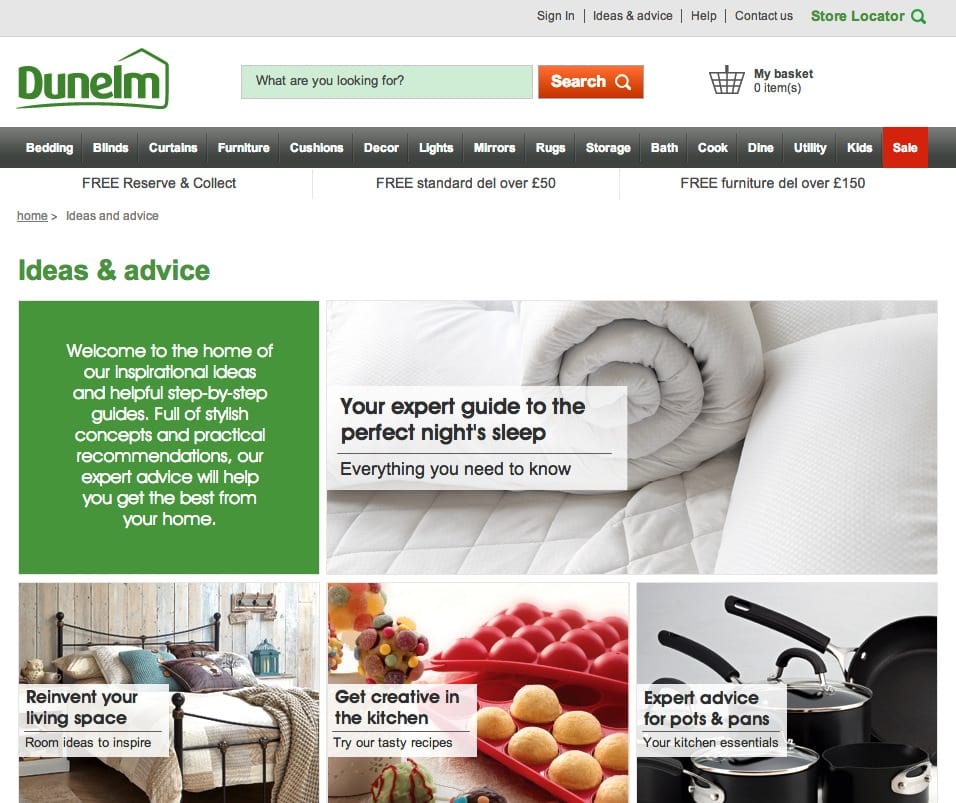 Multichannel retail example - case study