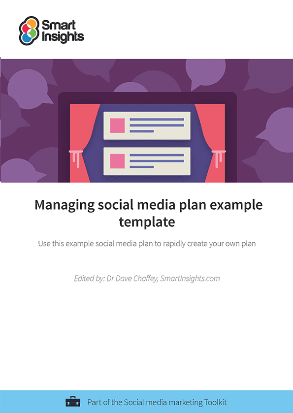 social media campaign template