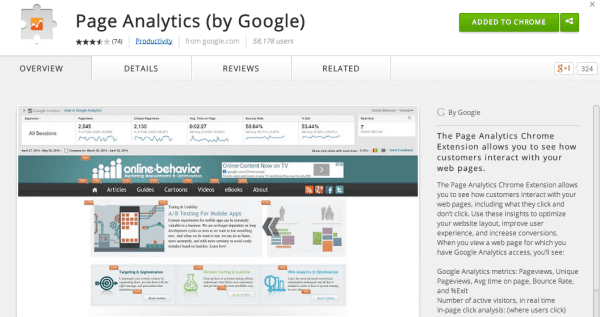 page-analytics-google-chrome