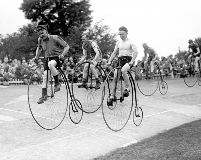 Cycling - Herne Hill - Penny Farthing Race - London - 1932 successful content marketing