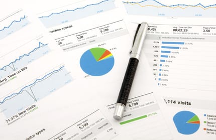 Print-outs of analytics reports