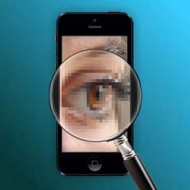 eye-phone retina