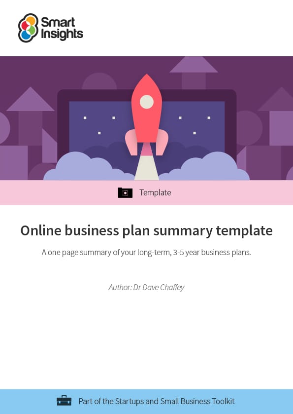 business plan online template