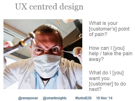 UX customer centric experience