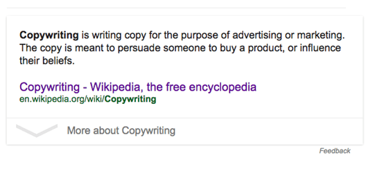 copywritinggoogle