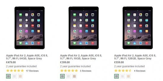 20150131 4Cs Apple Ipad Via John Lewis