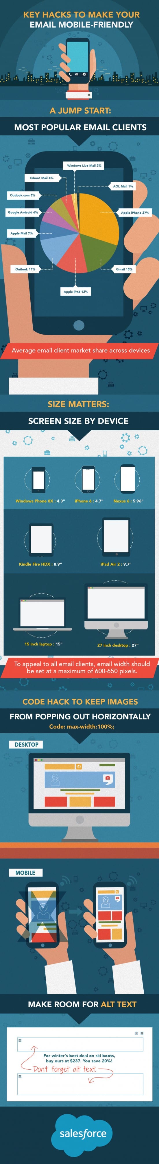18 email hacks  infographic