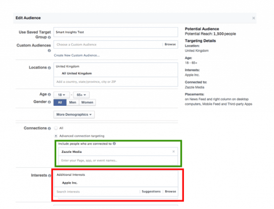 Facebook Fan profiling