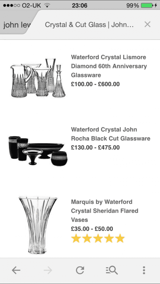 John Lewis price match