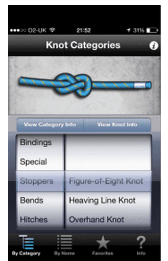 Columbia knot app