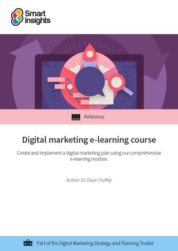 Digital marketing e-learning course featured image