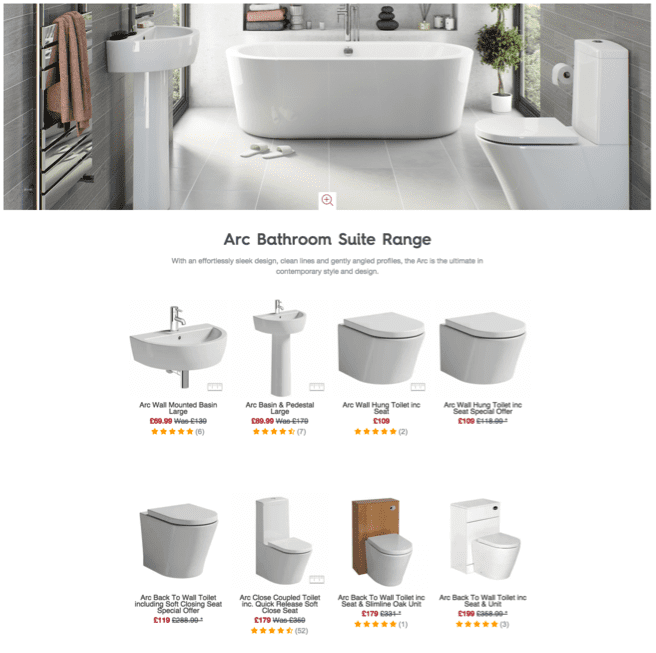 Victoria Plumb - Shop the range category page