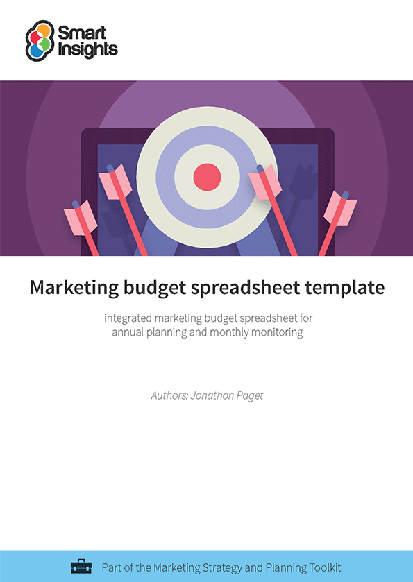 marketing budget template
