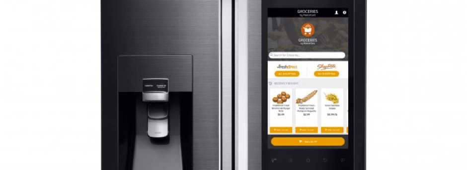 Family Hub Smart Fridge for ordering