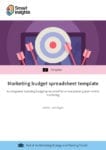 Marketing budget spreadsheet template