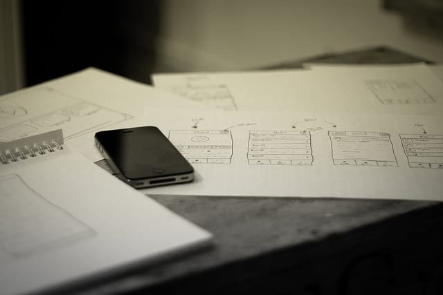 mobile app design 