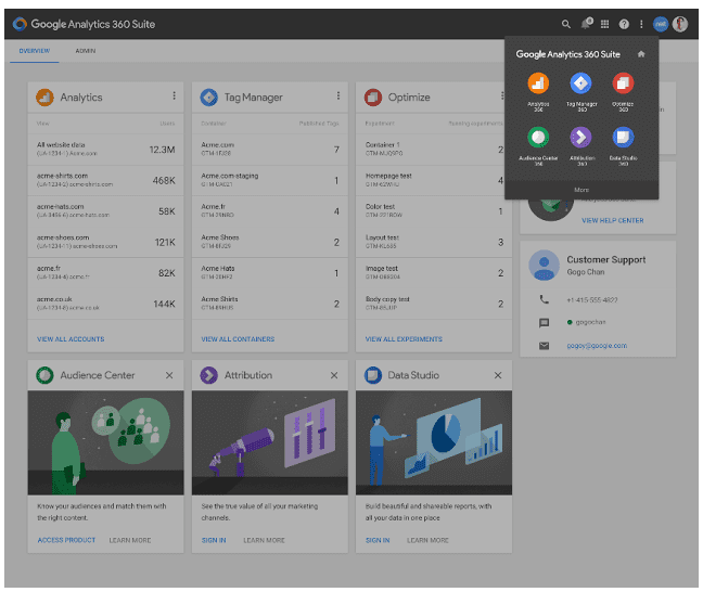 google analytics 560 suite