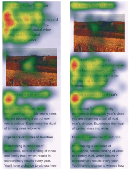 position of introductory text 