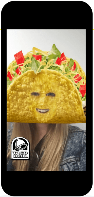 Taco bell snapchat