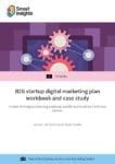 B2B startup digital marketing plan workbook and case study
