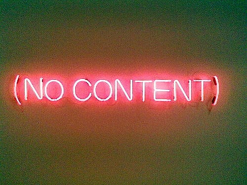 no content 