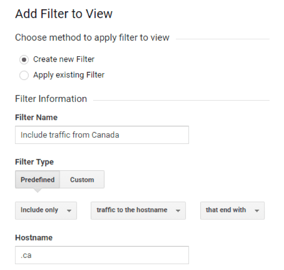 Add filter to view 