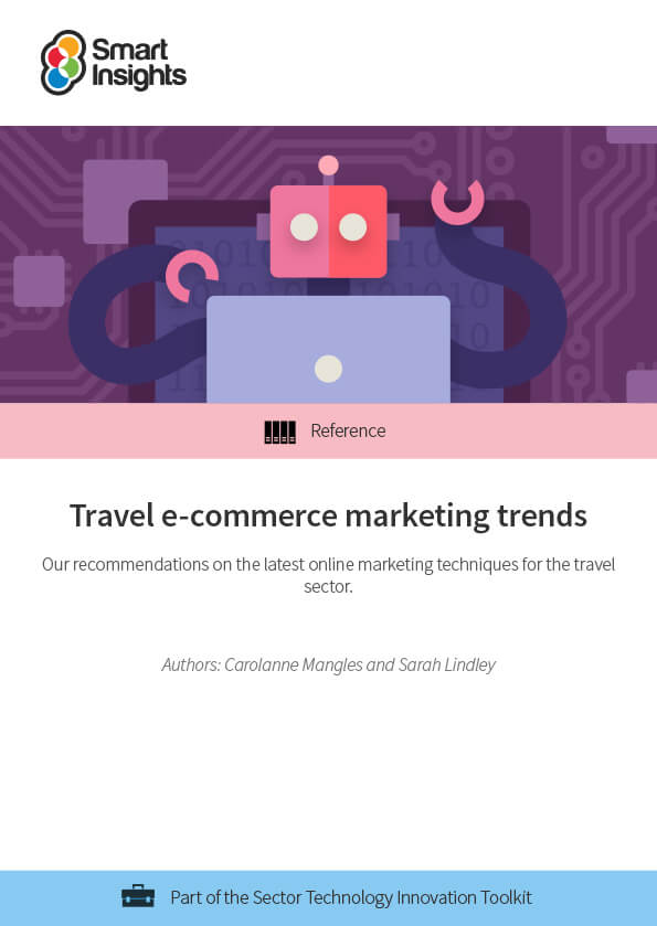 Travel e-commerce marketing trends featured image