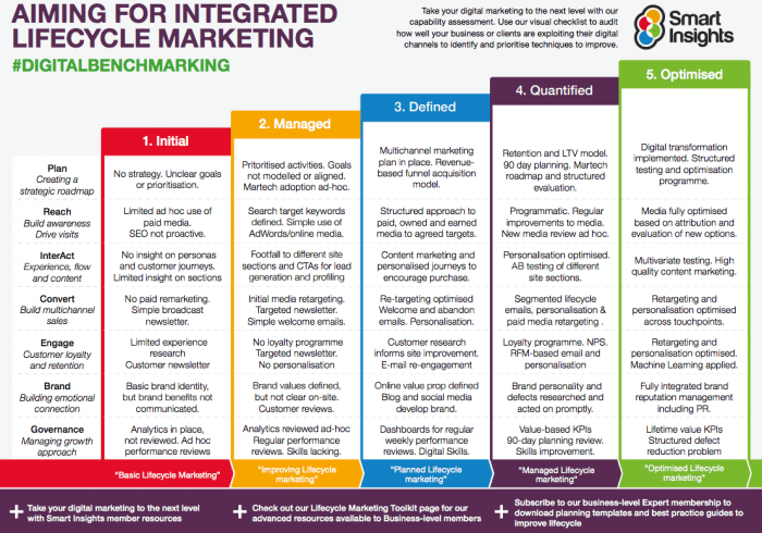 Digital Marketing Excellence Benchmark Template