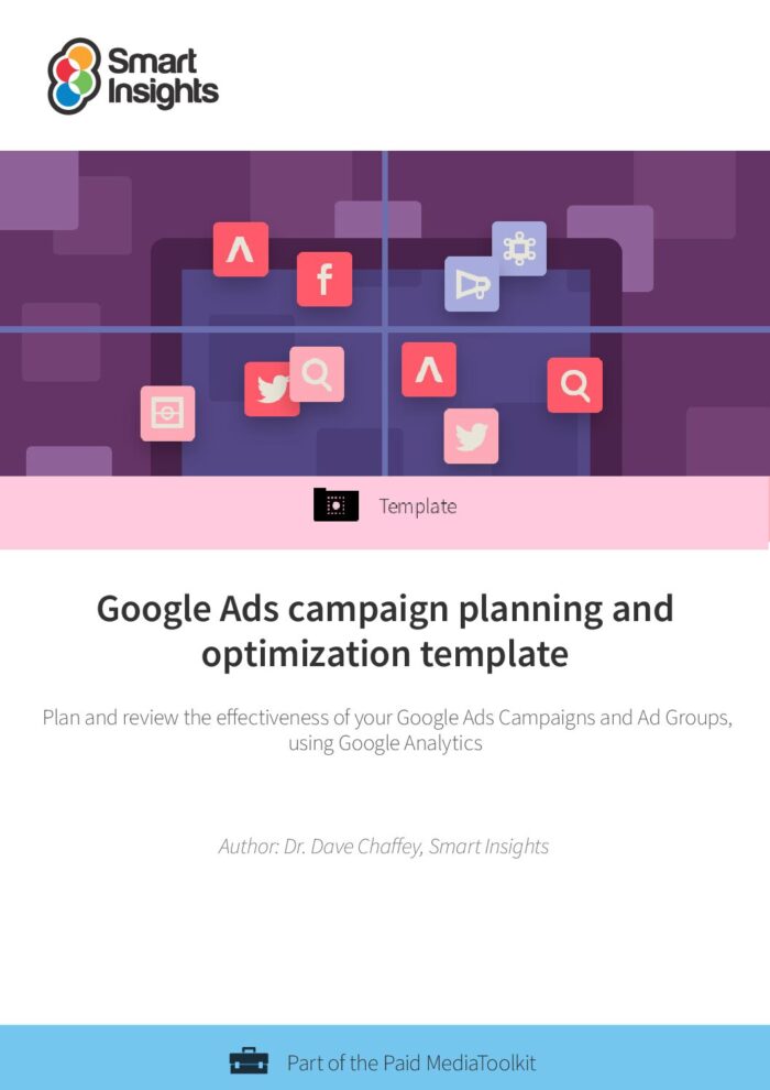 Google Ads campaign planning and optimization template featured image