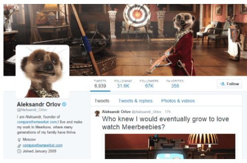 Compare The Meerkat Integrated Campaign