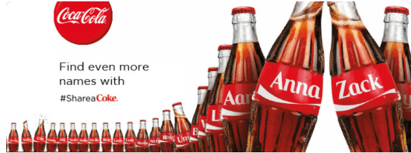 Share A Coke Integrated Marketing