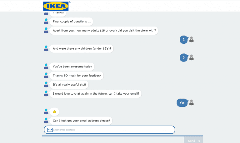 ikea customer service chatbot