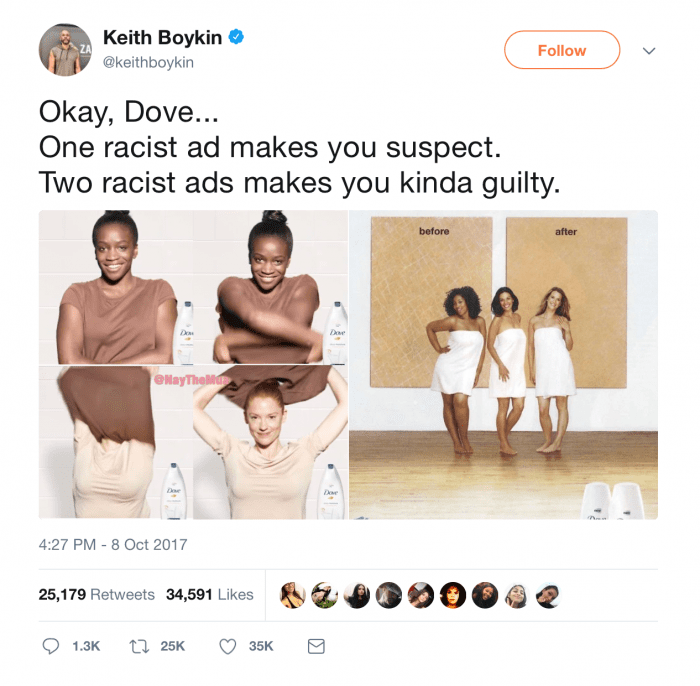 Dove advert 2017